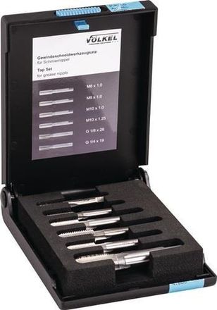OEM Juego De Herramientas De Corte De Hilo M6-m10 / G1 / 4-g1 / 8 Pulgadas Hss-g 6 Piezas V&ouml;lkel
