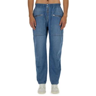 Isabel Marant Isabel Marant, Loose-fit Jeans, male, Blue, Size: S Jelson Straight Jeans