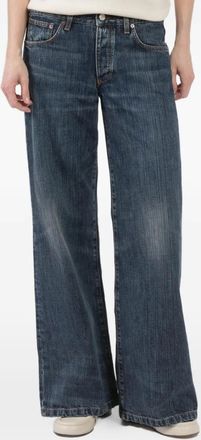 Jeanerica low-waist flared-leg jeans - Blauw