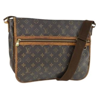 Louis Vuitton Pre-owned Cross Body Bags, female, Brown, Size: ONE SIZE Pre-owned Vintage Monogram Shoulder Bag