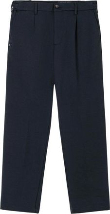 White Sand Luke Jersey Pant - Heren - Straight fit broeken - Blauw - XL - Nylon - Broeken