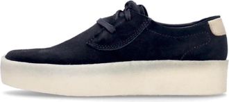 Clarks Zwarte su&egrave;de mocassin lifestyle schoen - Heren - Veterschoenen - Zwart - 40 EU - Su&egrave;de - Schoenen
