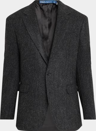 Polo Ralph Lauren Men & apos;s Herringbone Tailored-Fit Sport Jacket