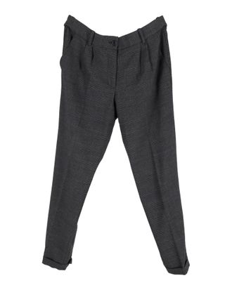 Dolce & Gabbana Geruite broek van Dolce & Gabbana in grijze wol