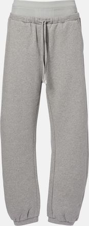 The Attico Pantaloni sportivi in jersey di cotone