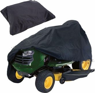 OEM Cubierta Para Cortac&eacute;sped - Tejido Oxford 210d - Impermeable Anti Uv Antipolvo - 245 X 50 X 140 Cm - Negro - 1 Unidad