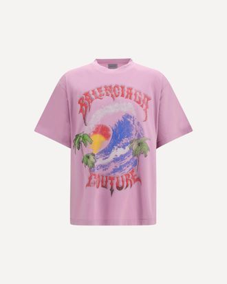 Balenciaga Vintage Surfer oversized T-shirt Male L