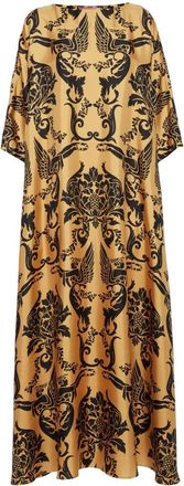 La DoubleJ Muumuu dress - women - Silk - S - Gold