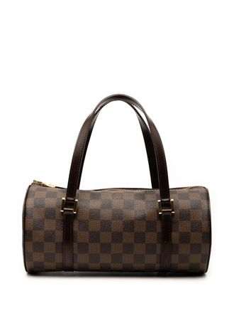 Louis Vuitton 2005 Damier Ebene Papillon 26 handtas - Bruin