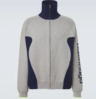 Balenciaga C&aacute;rdigan Bodies en mezcla de algod&oacute;n