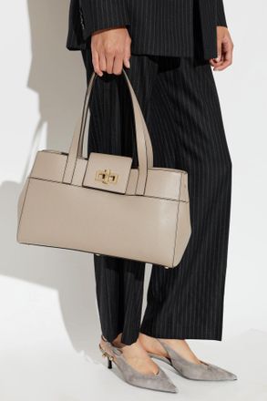 Furla Amelia Large Bag, Womens, Beige