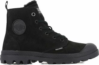 Palladium Pampa Hi Zip WL - Dames - Schoenen - Zwart - Maat: 38 1/2 EU Zijde