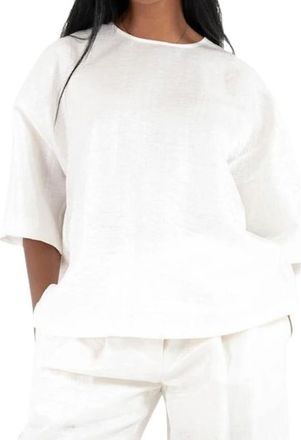 HUGO BOSS Donna, Top, Bianco, L, new