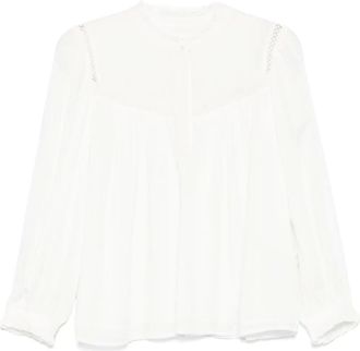 BA&SH Blusa Pintor - Bianco