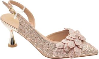 Generic Italian Shoe Bag Set Full Rhinestoness Bride Wedding Party Garden Party For Women