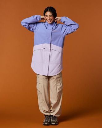 Cotopaxi Rayu Rain Parka - Womens in Aster And Moonbeam at Nordstrom, Size Xx-Small