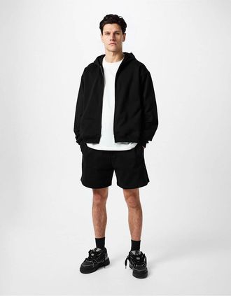 Represent Mens Initial Hooded Jacket - Black - Size: 38/Regular