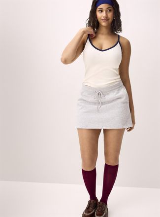 Twik Womens Fleece miniskirt