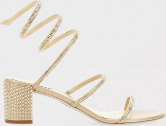 Rene Caovilla Heeled Sandal RENE CAOVILLA Woman color Gold