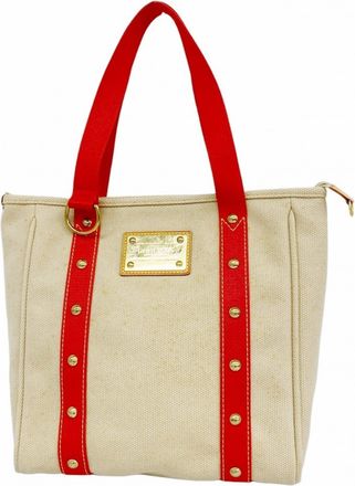 Louis Vuitton Beige Tote Bag (Pre-Owned)