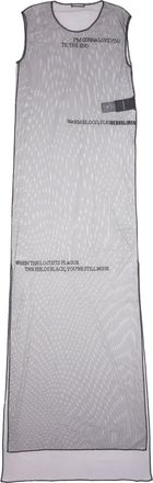 Ann Demeulemeester Black Till The End Tulle Dress