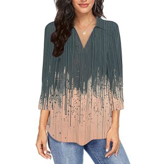 Generic Ladies Dresses Size 14 Womens Chiffon Blouse Womens Tunic Leopard Print Top Short Sleeve Blouse Indian Tops Womens Party Tops Italian Blue