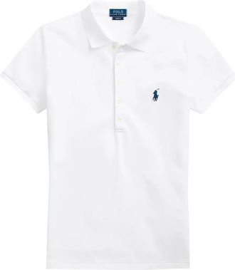 Ralph Lauren Collection Poloshirt met borduurwerk - Wit
