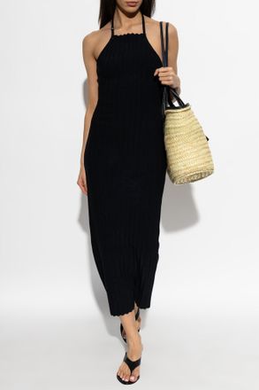 Jacquemus Dress Tablier, Womens, Navy Blue