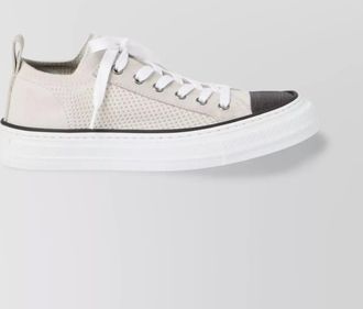 Brunello Cucinelli knit low top sneakers