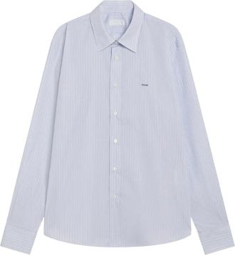 Prada Casual Shirts, male, Blue, Size: 2XL Camicia