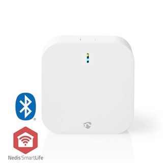 Nedis Puerta De Enlace Smartlife Bluetoothzigbee 30 50 Dispositivos Adaptador De Corriente Androidios Blanco
