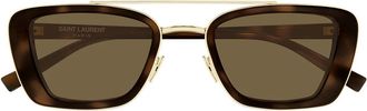 Saint Laurent Sunglasses Sl 825 002 Brown/Brown Unisex