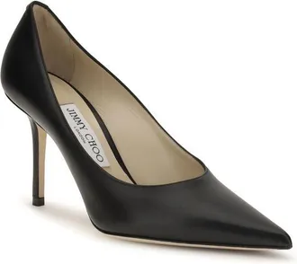 Jimmy Choo London Womens Love Pump Black Calf Leather Bos
