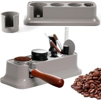OEM Soporte Para Caf&eacute; Molido De Prensa Italiana, Estante De Almacenamiento, Asiento Para Llenado Del Mango, Soporte Multifuncional Para El Mango, Dispensa