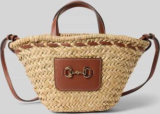 Mango Handtasche mit Schulterriemen Modell CIES in Hellbraun, Gr&ouml;&szlig;e 1