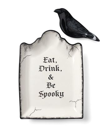 Lenox Vintage Halloween Chip & Dip 2Pc Set
