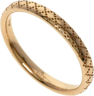 Gucci Pink Gold (18K) Band Ring (Pre-Owned)