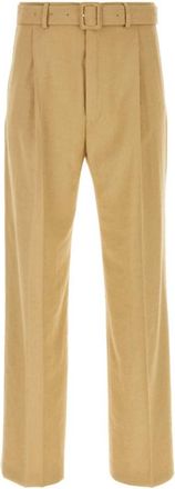 Dries Van Noten Camel Viscose Blend Pant