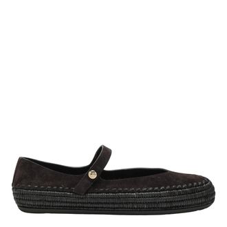 Loewe Espadrilles, female, Brown, Size: 9 US Rio Mary-Jane