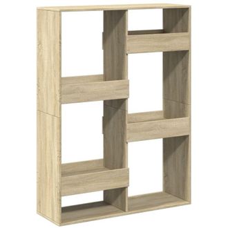 vidaXL Vidaxl - Estantería de madera de ingeniería roble Sonoma 100x33x135 cm