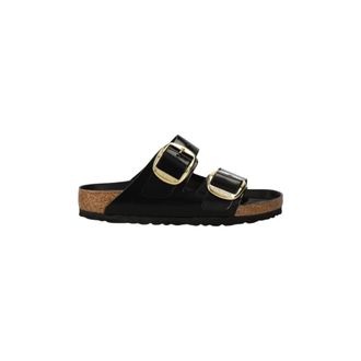 Birkenstock Arizona Big Buckle Regular Fit - Dames - Sandalen - Zwart - 37 EU - Leer - Schoenen