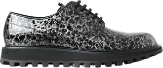 Dolce & Gabbana Mens Leather Oxfords Cy0826aa15880999 - Black - Size EU 39