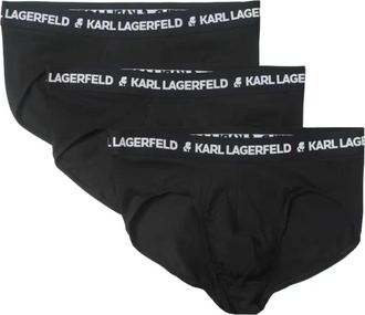 Karl Lagerfeld Underwear - Heren - Onderbroek - Zwart - S - Ondergoed