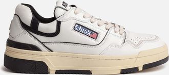 Autry Heren Autry Court Leren Trainers in Zilver