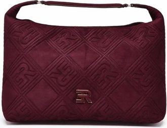 Ermanno Scervino Valentina Schoudertas - Dames - Handtassen - Rood - ONE Size - Polyester - Tassen