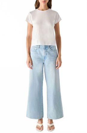 Amo Womens Frida Crop Denim Jean In Whim
