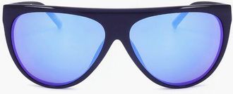 Linda Farrow PHILLIP LIM Wayfarer Sunglasses with Slim Frame size Unica