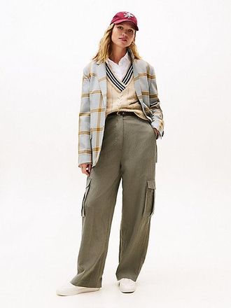 Tommy Hilfiger Loose Straight Leg Utility Trousers