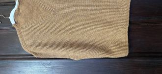 Tribal Womens Cap Sleeve Sweater In Camel