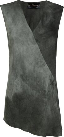 Cortana Dali- top petrol maltinto- - Dames - Tops zonder mouwen - Groen - XS - Tops